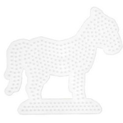 Hama Plaque pour perles midi "Pingouin", blanc