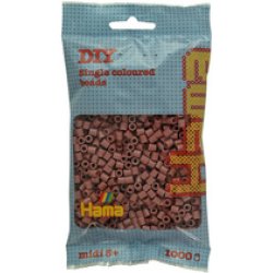 JBM Midi Sachet 1000 Perles Marron Glacé