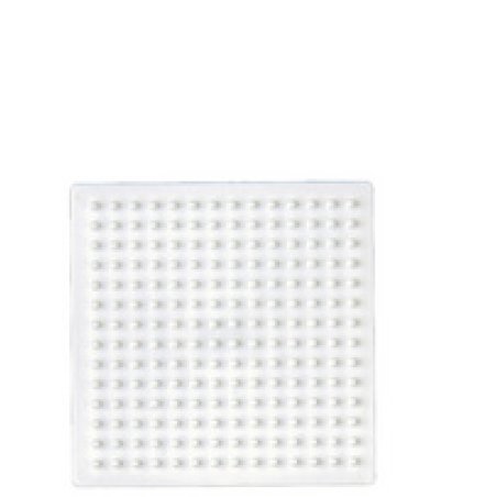 Hama Plaque pour perles midi "Hexagone", multiple, blanc