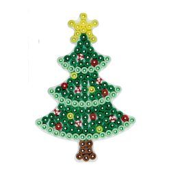 Hama Beads Pegboard - christmas tree