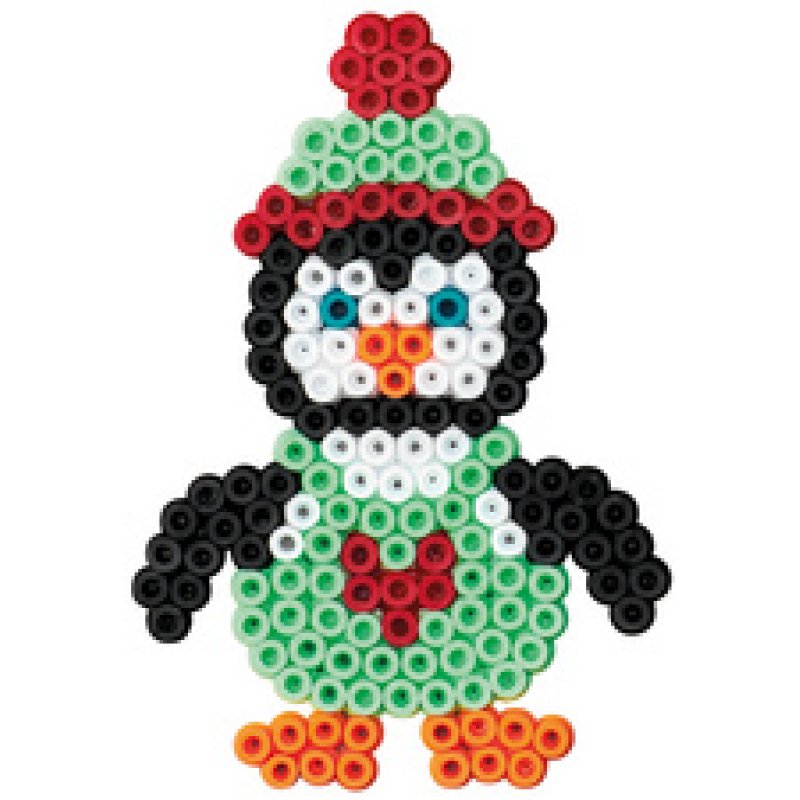 HAMA Perles à repasser midi "Pingouin", sous blister