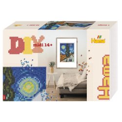 Hama Perles à repasser midi Art "Van Gogh", boîte cadeau