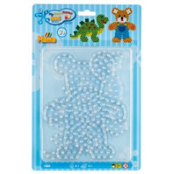 hama Plaques pour perles à repasser "Ours, dinosaure"
