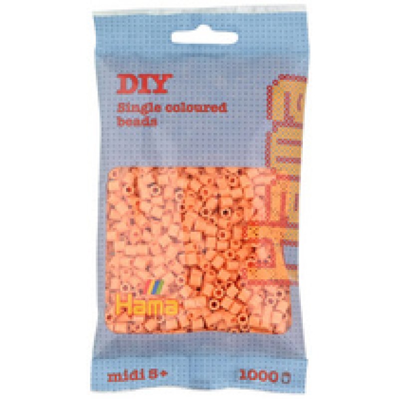 Hama Perles à repasser midi, sachet, jaune pâle