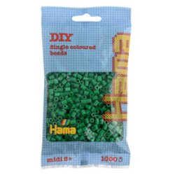 Hama Perles à repasser midi, sachet, vert citron