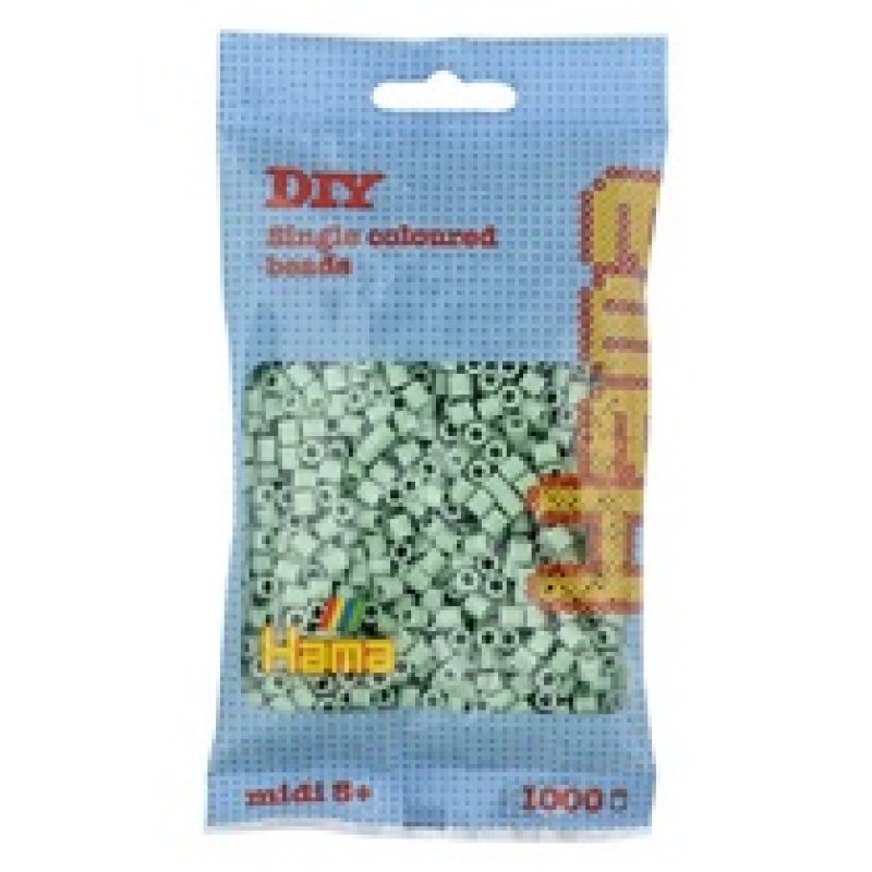 Hama Perles à repasser midi, sachet, vert citron