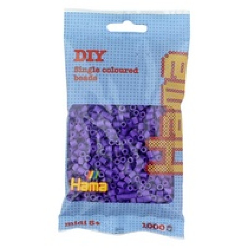 Hama Perles à repasser midi, sachet, lavande clair