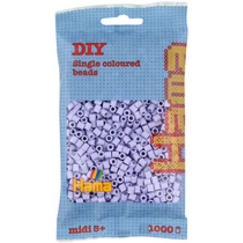 Hama Perles à repasser midi, sachet, lavande clair