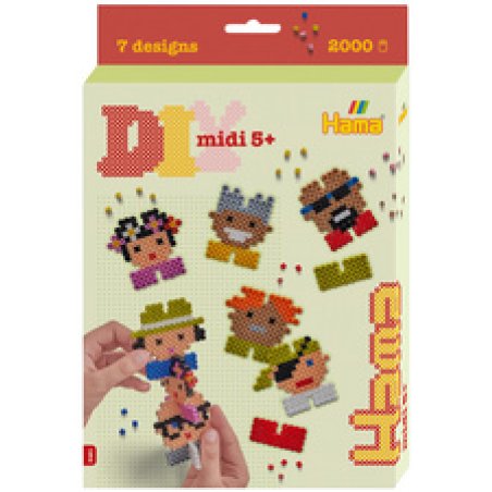 Hama Perles à repasser midi "Pixel 8", coffret cadeau