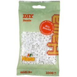 Hama Perles à repasser Bio midi, sachet, abricot clair