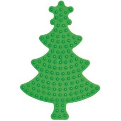 Hama Plaque pour perles midi "Sapin de Noël", petit, vert