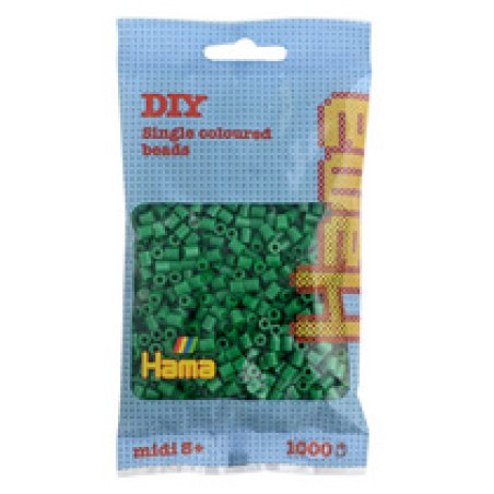 Hama Perles à repasser midi, dans un sachet, matcha