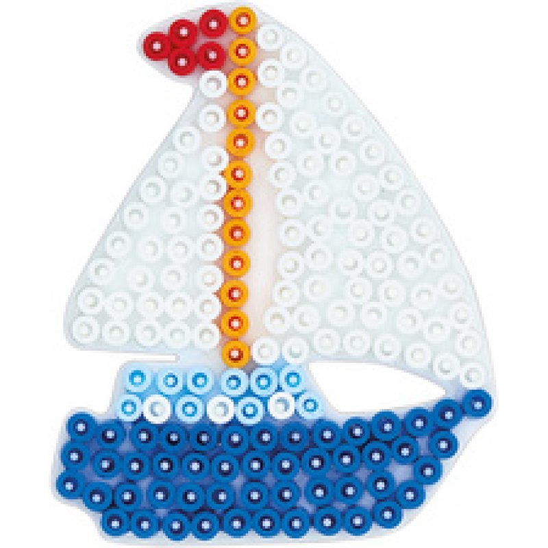 HAMA Plaque pour perles midi "auto", blanc