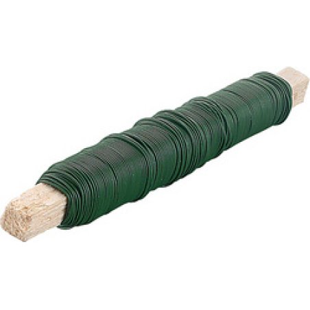 KNORR prandell Fil de fer pour bricolage, 100 g, vert mousse