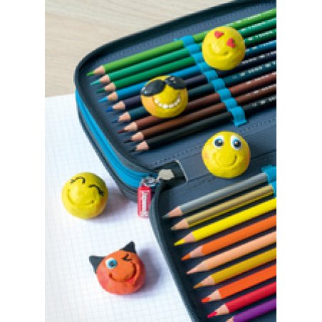 KNORR prandell Kit créatif Modeler & gommer, Funny Animals