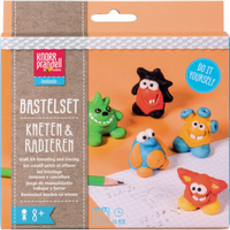 KNORR prandell Kit créatif Modeler & gommer, Funny Animals