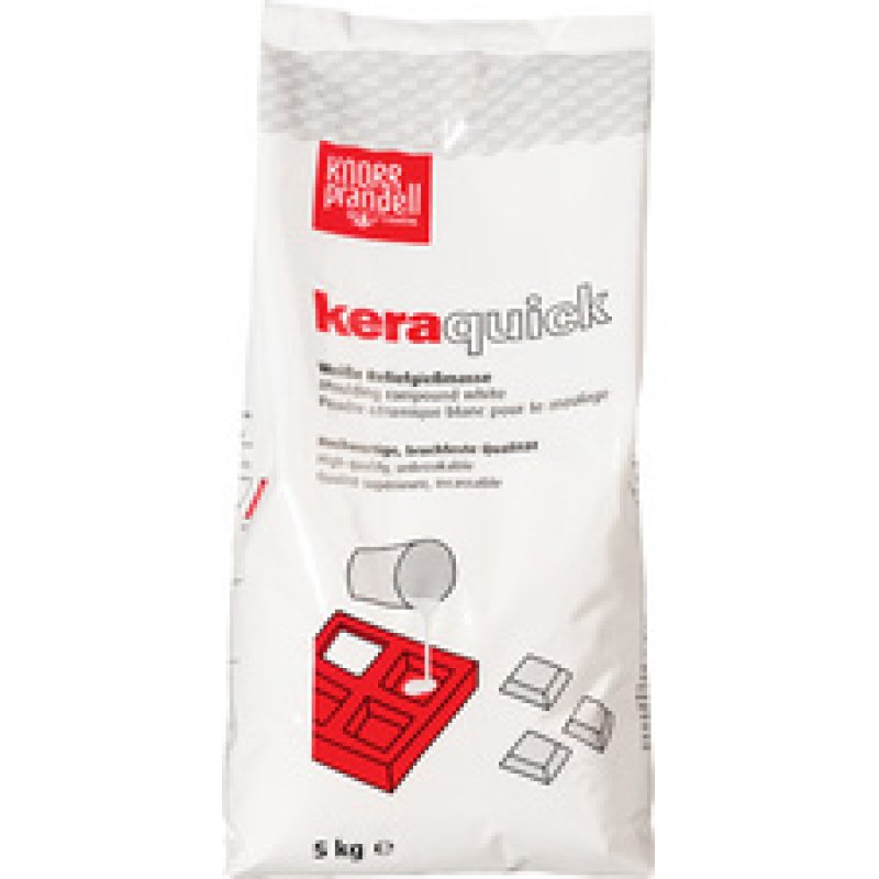 KNORR prandell Masse de coulée keraquick, blanc, 1 kg