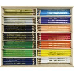 EBERHARD FABER Crayon de couleur TRI WINNER, boîte de 114