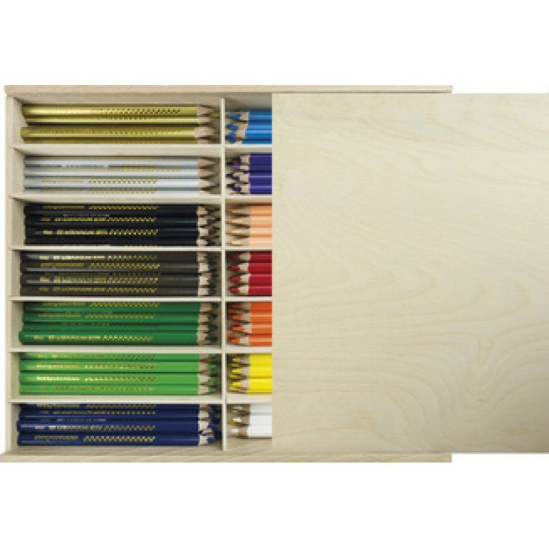 EBERHARD FABER Crayon de couleur TRI WINNER, boîte de 114