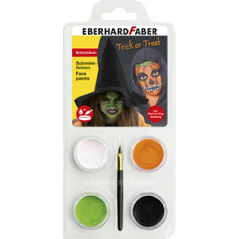 EBERHARD FABER Kit de maquillage Halloween Dracula/skull