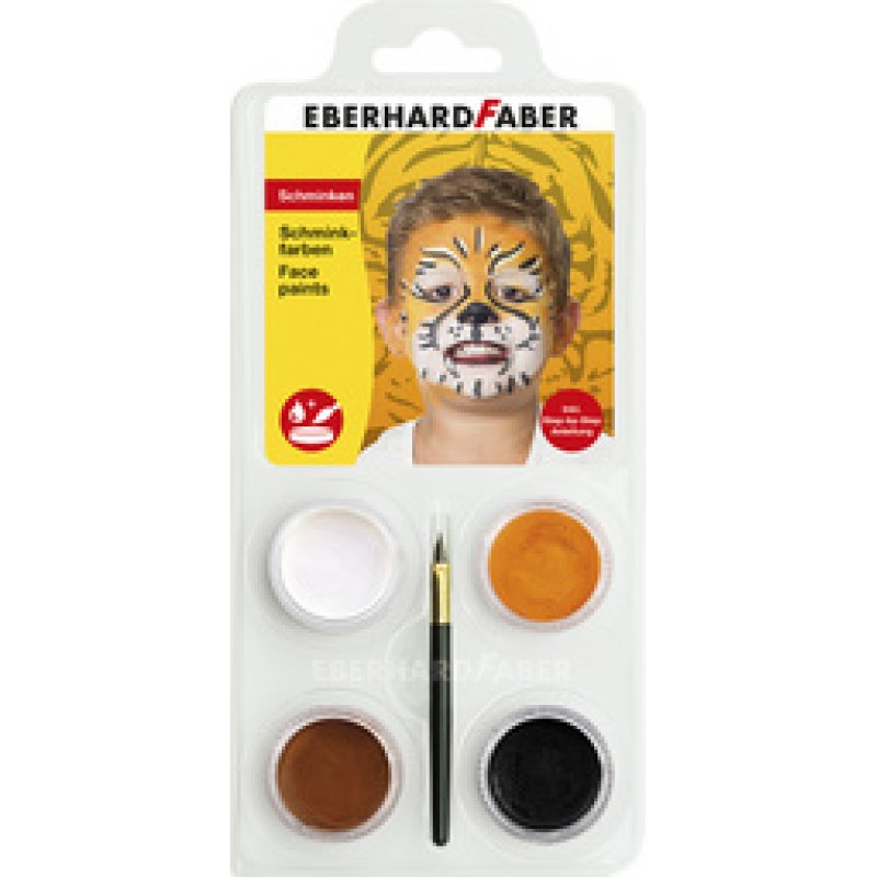 EBERHARD FABER Kit de maquillage Tigre