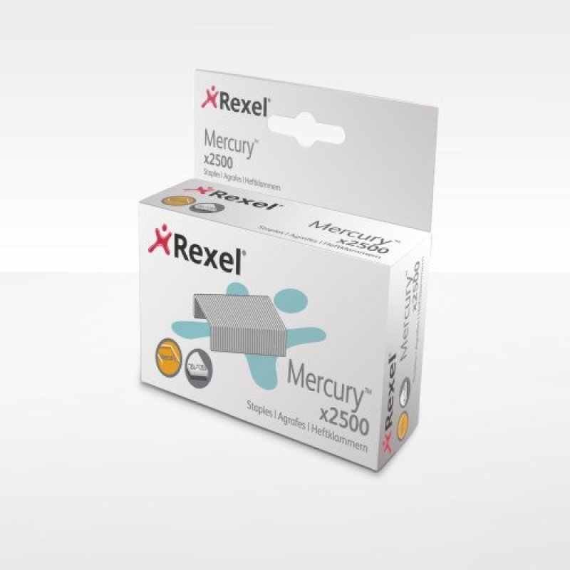 Rexel Agrafes grande capacité Mercury
