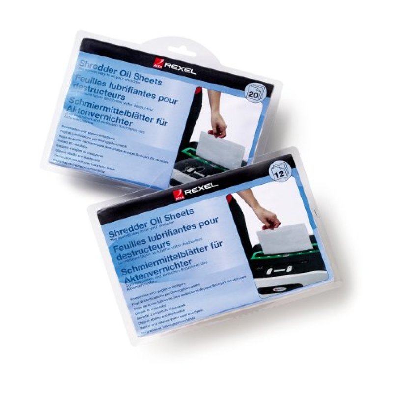 Rexel Feuille lubrifiante pour destructeur de documents