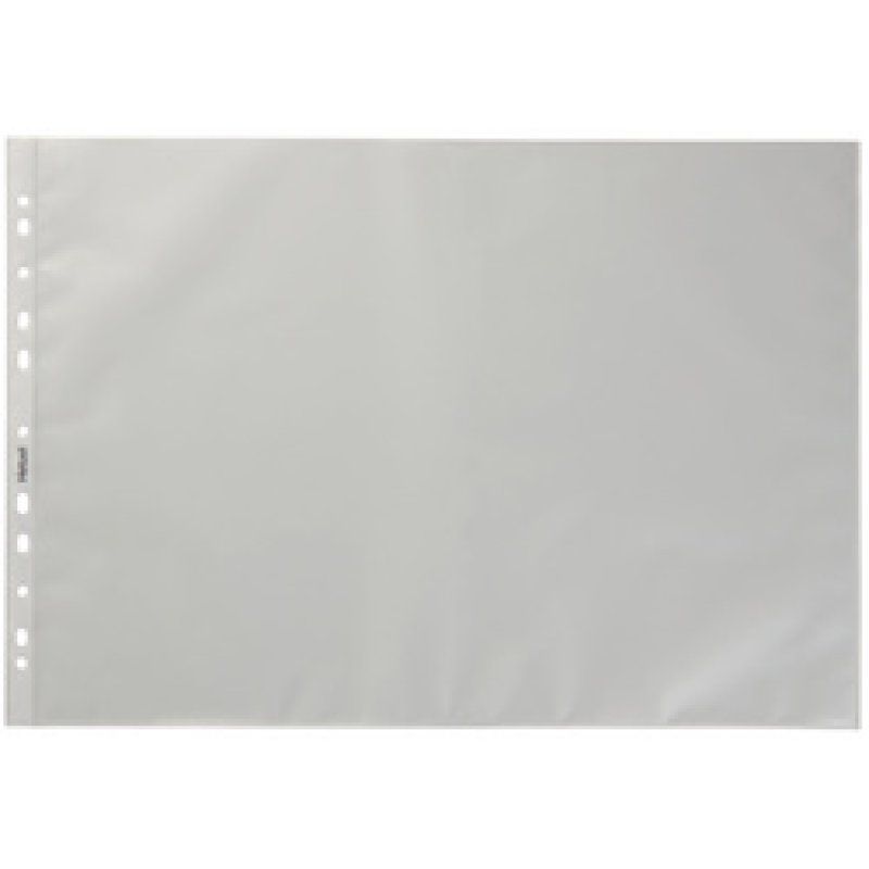 Rexel Pochette A3 paysage grainée coloris transparent (100)