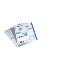 Rexel Pochette A4 ouverture haut transparente (50)