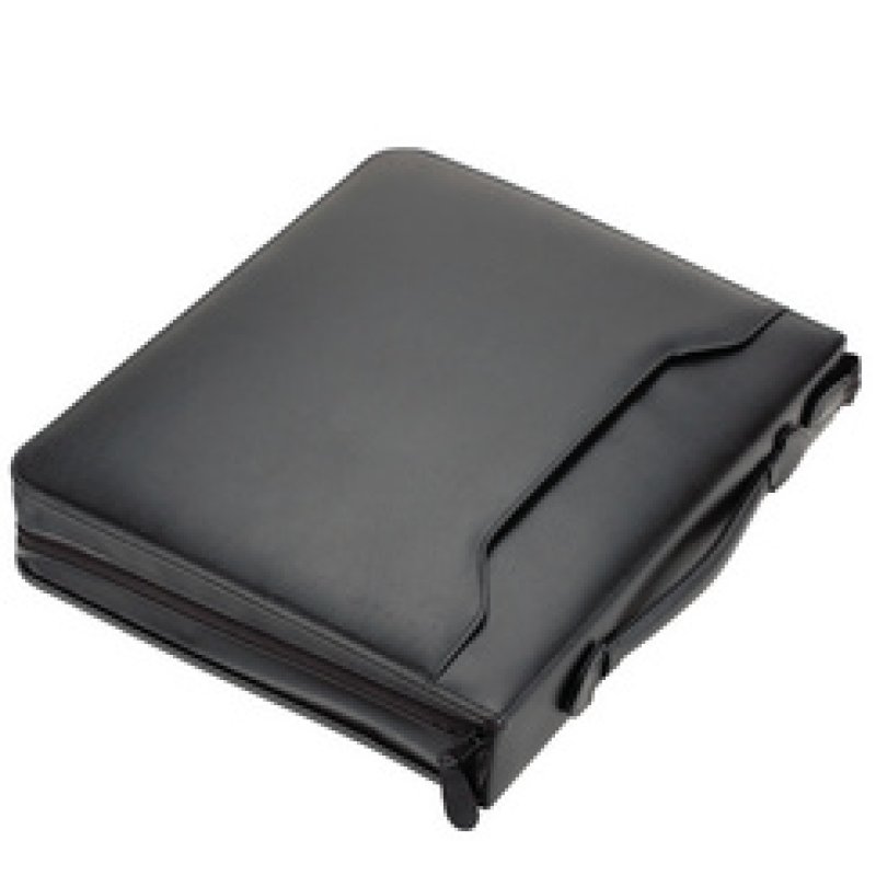 Alassio Serviette classeur "RIMINI", A4, similicuir, noir