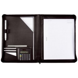 Alassio Conférencier "CATANA", A4, similicuir, noir