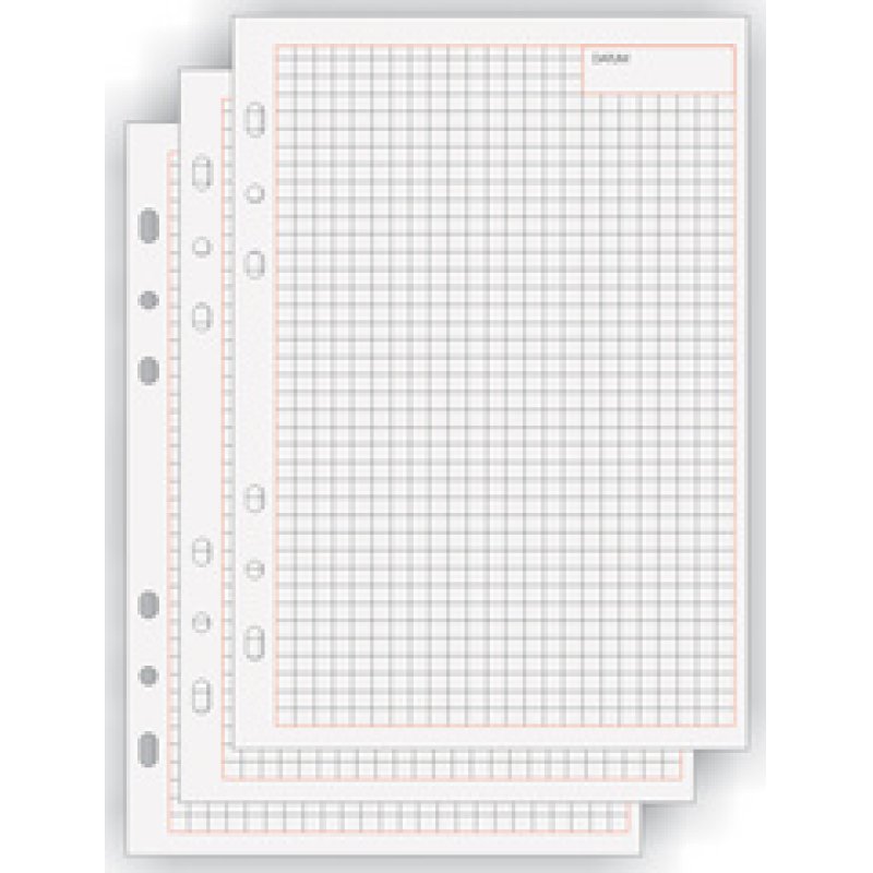 bind Fiche de rechange pour notes Manager, A5, ligné