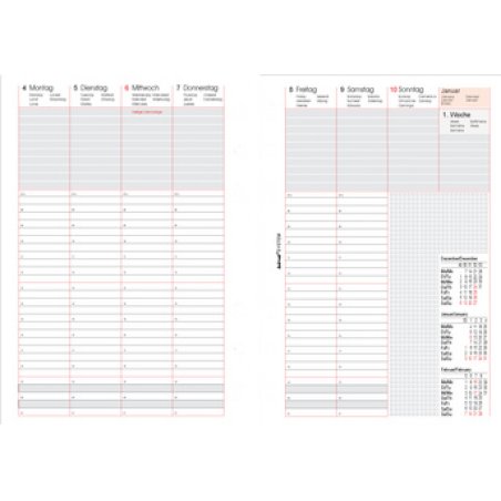 bind Recharge 2025 pour agenda A5 modèle 15501