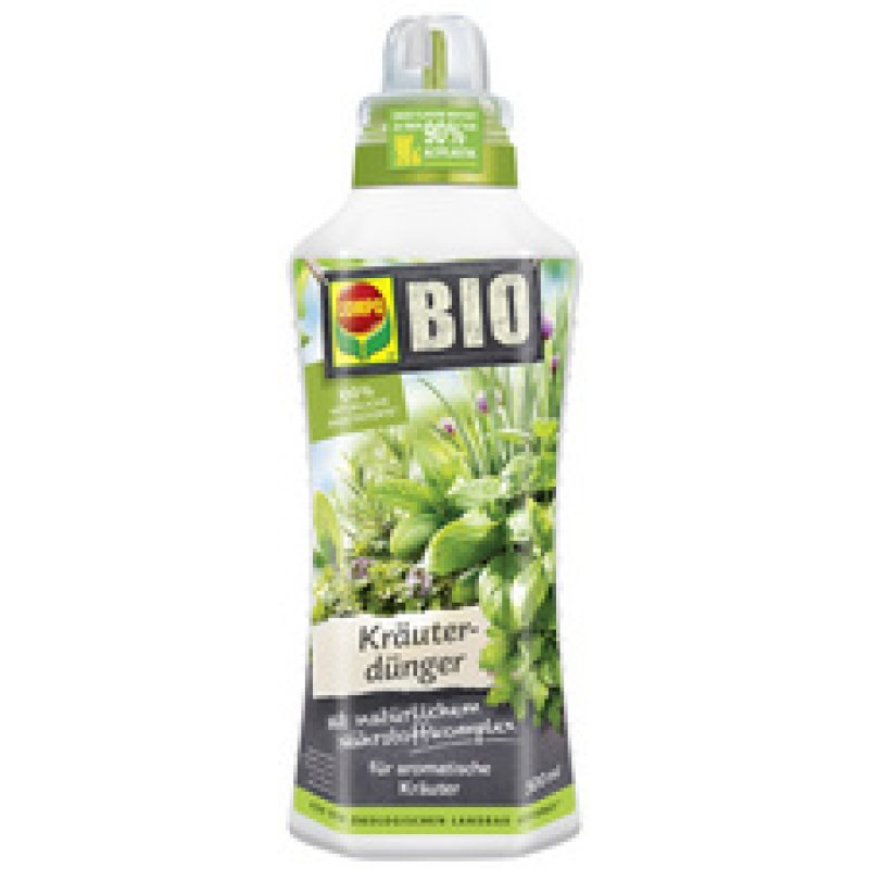 COMPO BIO Kräuterdünger, 500 ml Dosierflasche