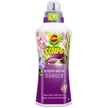 COMPO Blühpflanzendünger, 500 ml Dosierflasche