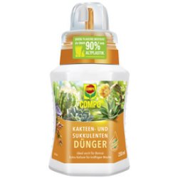 COMPO Kakteen- und Sukkulentendünger, 250 ml Dosierflasche