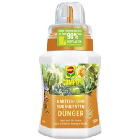 COMPO Kakteen- und Sukkulentendünger, 250 ml Dosierflasche
