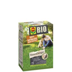COMPO BIO Rasendünger, 3 kg für 75 qm