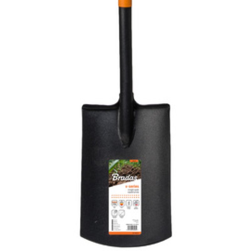 Bradas Bêche, longueur 1.250 mm, noir/orange