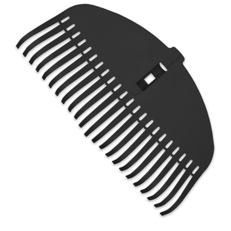 Bradas Balai à feuilles TQ, manche métallique, 23 dents