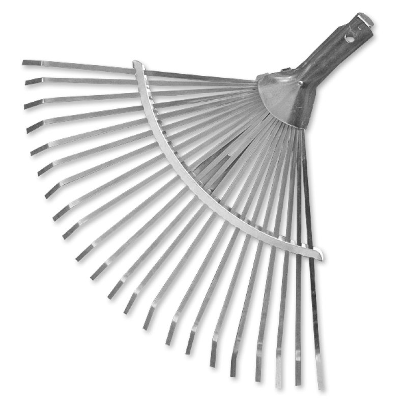 Bradas Balai à feuilles réglable sans manche, en aluminium