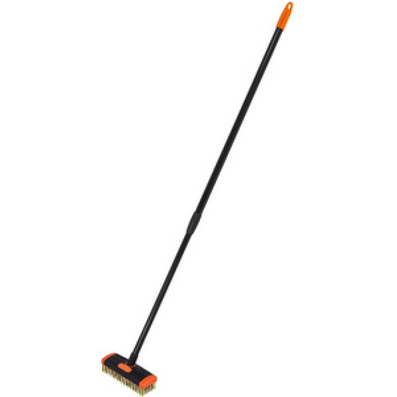 Bradas Kit de nettoyage à brosses métalliques, télescopique