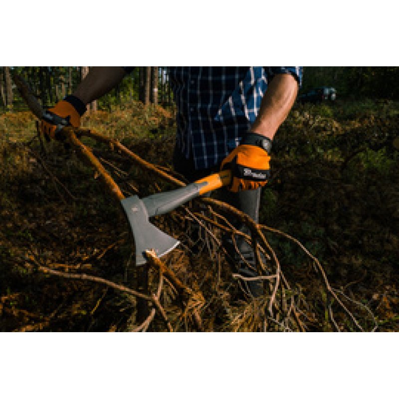 Bradas Hache universelle, manche en fibre de verre, 600 g