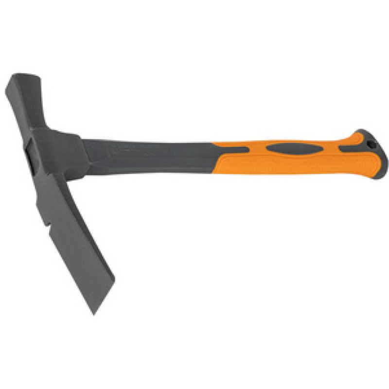 Bradas Marteau de maçon, 600 g, anthracite/orange