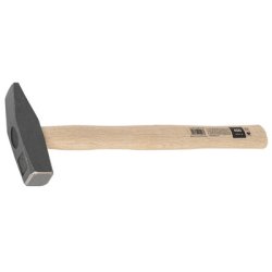 Bradas Marteau de serrurier, 100 g, avec manche en bois