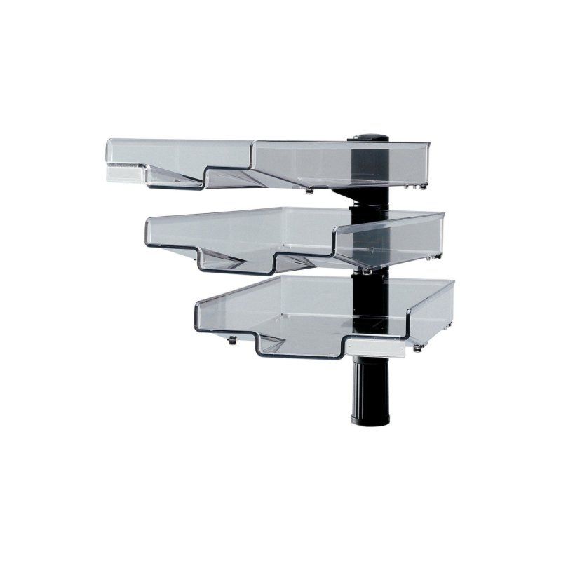 Hansa 41-5033.004 shelve Floating shelf Hanging mount Black, Grey