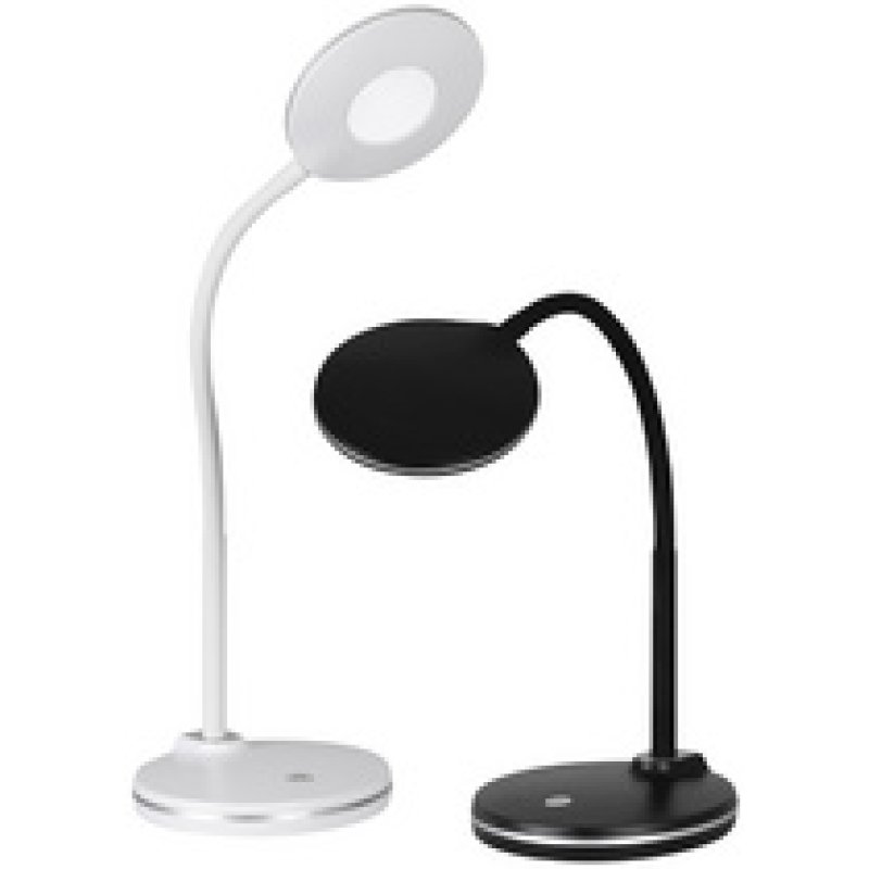 Hansa Lampe de bureau à LED Splash, socle, blanc