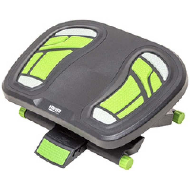 Hansa Repose-pieds Footness "Comfort DUO", noir/gris