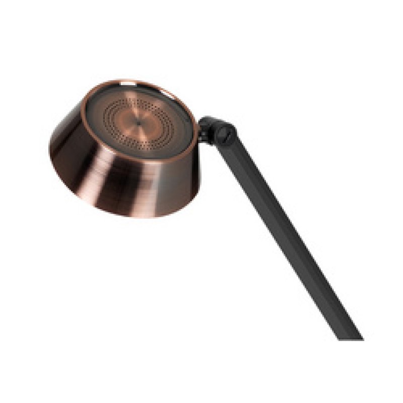 Hansa Lampe de bureau à LED Glow, pied, cuivre