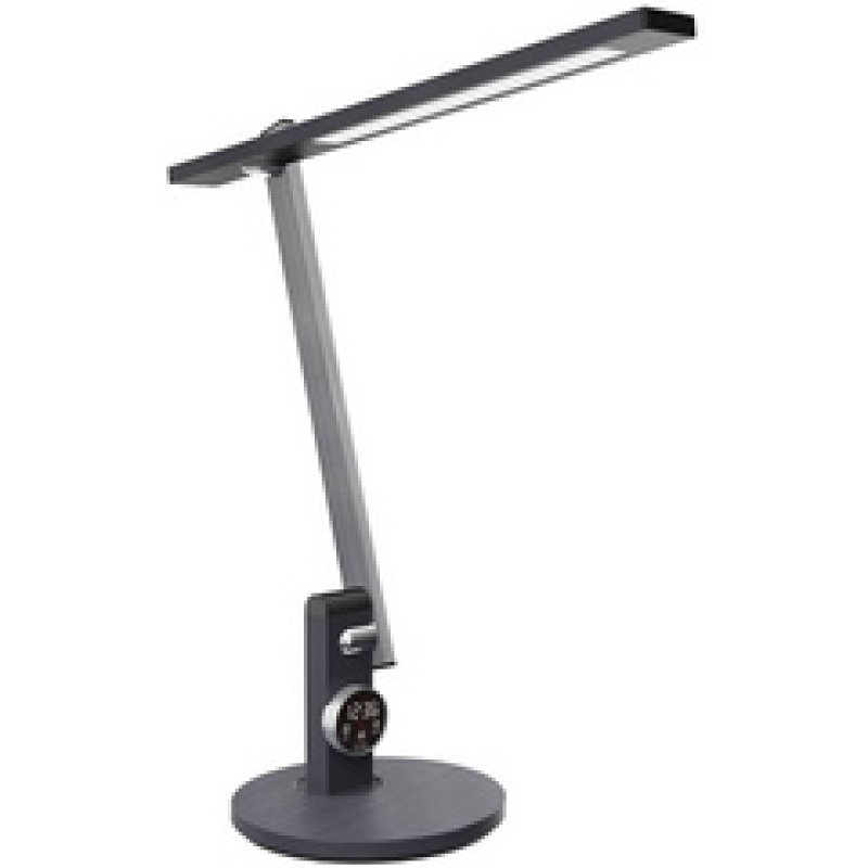 Hansa Lampe de bureau à LED Beam, pied, gris foncé